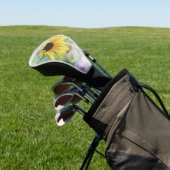"Zonnebloem" Golfheadcover (Insitu)