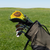 Zonnebloem Golfheadcover (Insitu)