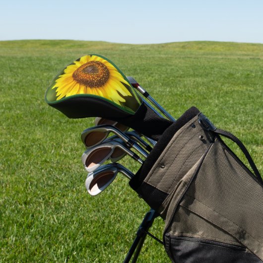 Zonnebloem Golfheadcover (Insitu)