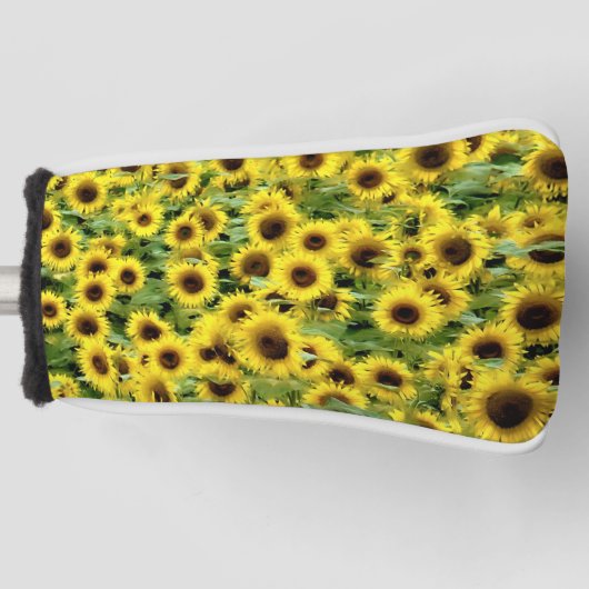 Zonnebloem Golfheadcover (Voorkant)