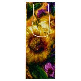 "Zonnebloem Goud" Wijn Cadeautas