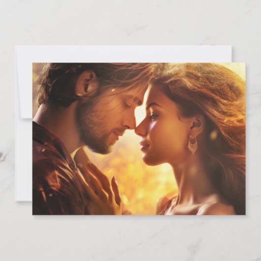 Zonnebloem Goud Zwart Foto Save the Date Kaart (Achterkant)