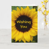 Zonnebloem Grace Kaart (Gele Bloem)