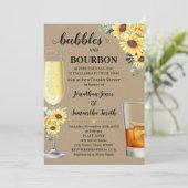 Zonnebloem Greenery Bubbles & Bourbon, voor ik dat Kaart (Staand voorkant)