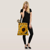 Zonnebloem Groei & Bloei Tote Bag (Op model)