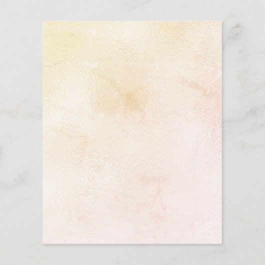 Zonnebloem groen budget bruiloft uitnodiging (Achterkant)