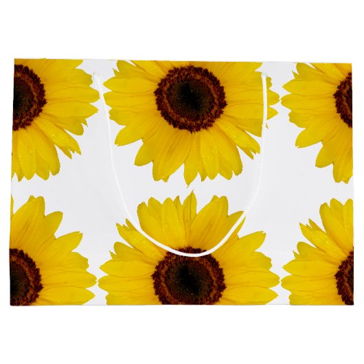 Zonnebloem Groot Cadeauzakje (Achterkant)