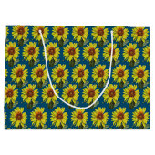 Zonnebloem Grote Cadeaus Groot Cadeauzakje (Achterkant)