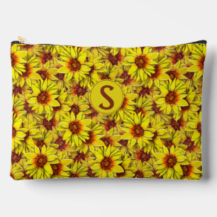 Zonnebloem Grote Cosmetische Tas