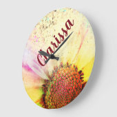 Zonnebloem grote klok (Hoek)