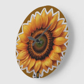 zonnebloem | grote klok (Hoek)
