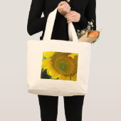 zonnebloem grote tote bag (Voorkant (product))