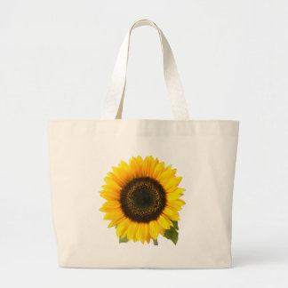 Zonnebloem Grote Tote Bag