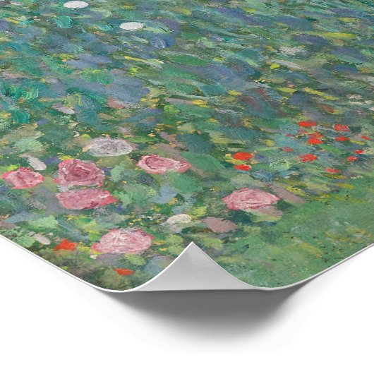 Zonnebloem — Gustav Klimt (1907/08) Poster (Hoek)