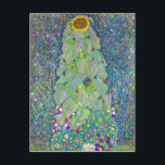 zonnebloem | Gustav Klimt | Briefkaart<br><div class="desc">Zonnebloem is een schilderij van Gustav Klimt uit 1908.</div>