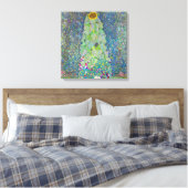 zonnebloem | Gustav Klimt | Canvas Afdruk (Insitu (Slaapkamer))