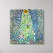 zonnebloem | Gustav Klimt | Canvas Afdruk (Voorkant)