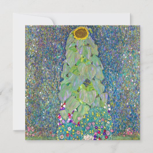 zonnebloem | Gustav Klimt | Kaart (Voorkant)