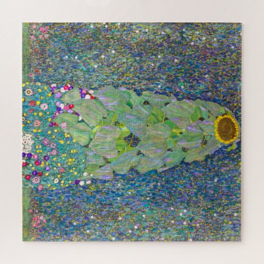zonnebloem | Gustav Klimt | Legpuzzel (Horizontaal)