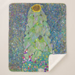 zonnebloem | Gustav Klimt | Sherpa Deken<br><div class="desc">Zonnebloem is een schilderij van Gustav Klimt uit 1908.</div>