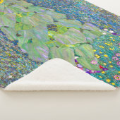 zonnebloem | Gustav Klimt | Sherpa Deken (3/4)