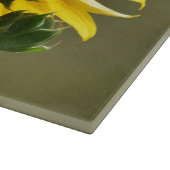Zonnebloem Halo Glass Cutting Board Snijplank (Hoek)