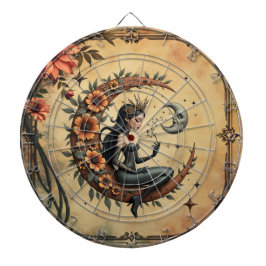 Zonnebloem Halve-Maan Koningin Dartbord