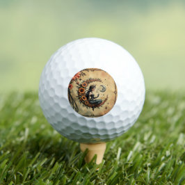 Zonnebloem Halve Maan Koningin Golfballen