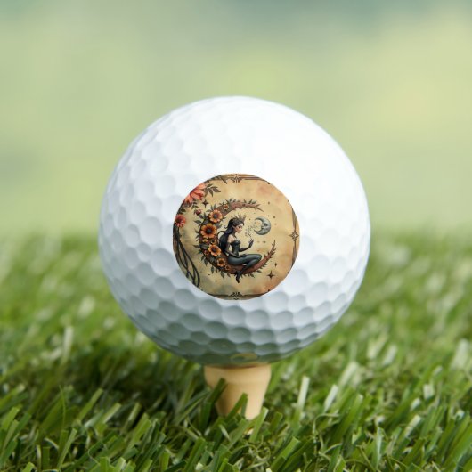Zonnebloem Halve Maan Koningin Golfballen (Insitu Shirt)