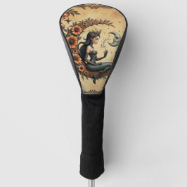 Zonnebloem Halve Maan Koningin Golfheadcover
