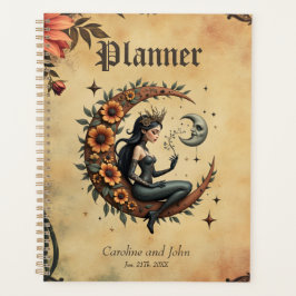 Zonnebloem Halve-Maan Koningin Planner