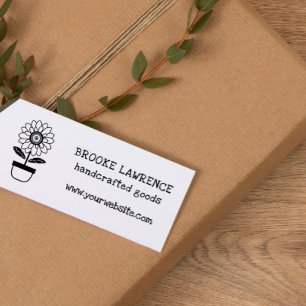 Zonnebloem Handgemaakt Rubberstempel