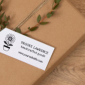 Zonnebloem Handgemaakt Rubberstempel