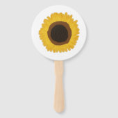Zonnebloem Handwaaier (Voorkant)