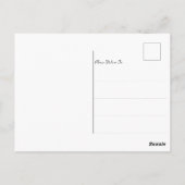 Zonnebloem Happy Birthday Briefkaart (Achterkant)