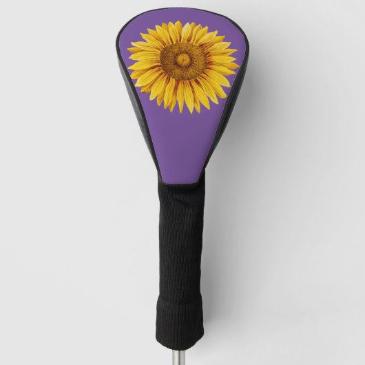  zonnebloem Happy Flower Golfheadcover (Voorkant)