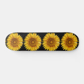  zonnebloem Happy Flower Persoonlijk Skateboard (Horizontaal)