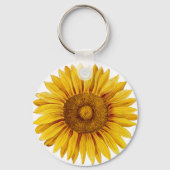 zonnebloem Happy Flower Sleutelhanger (Voorkant)