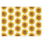  zonnebloem Happy Flower Tafelkleed (Voorkant (Horizontaal))