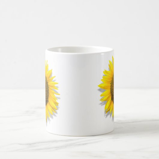 Zonnebloem, hart binnenin/Mok 11oz Koffiemok (Center)