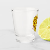 Zonnebloem Hart Shotglas Shot Glas (Links)