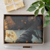 Zonnebloem Harvest Witch met Fiery Red Hair Tissuepapier (Geschenk)