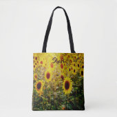 Zonnebloem Heaven Tote Bag (Voorkant)