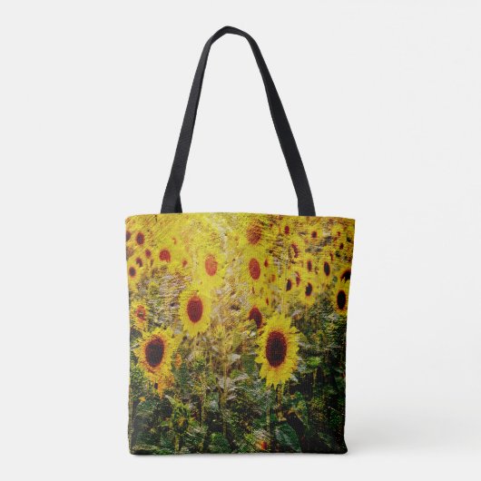 Zonnebloem Heaven Tote Bag (Achterkant)