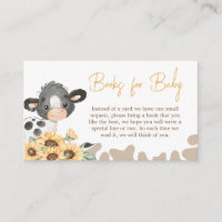 Zonnebloem Heilige Koe Baby shower Boeken voor Bab