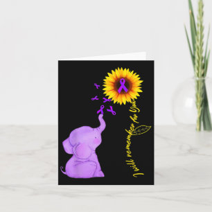 Zonnebloem Heimerheimer Bewustzijn Ik zal herinner Kaart