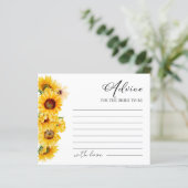 Zonnebloem Herfst Bloemen Vrijgezellenfeest Advies (Staand voorkant)