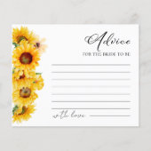 Zonnebloem Herfst Bloemen Vrijgezellenfeest Advies (Voorkant)