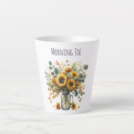 Zonnebloem Herfst Chic Country Gift Latte Mok