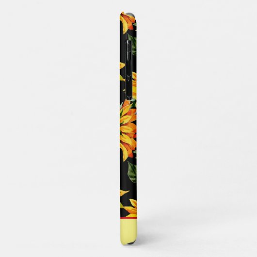 Zonnebloem-Herfst personaliseren Case-Mate iPhone Case (Achterkant/links)